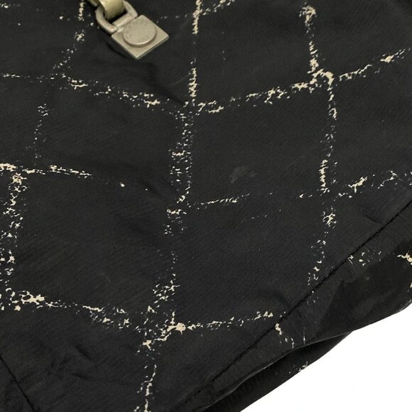 CHANEL Old Travel Line Black White Nylon Backpack bran-437-090325 main image 5